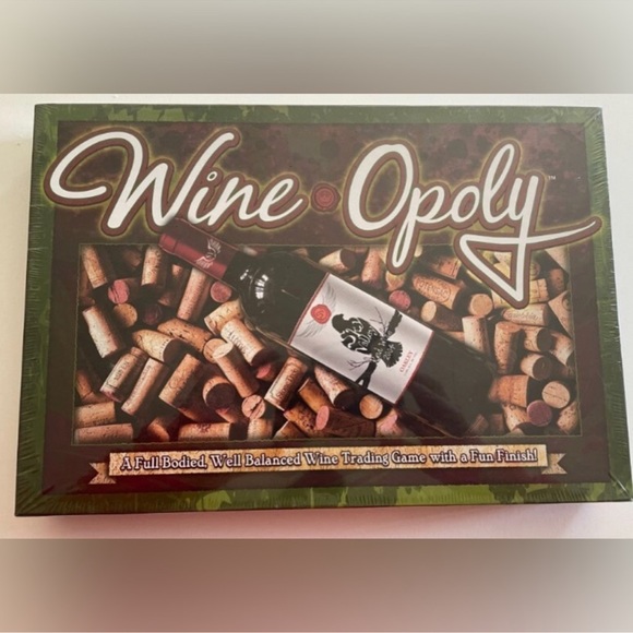 NWT Wine-opoly The Board Game by Late for the Sky Factory Sealed Wine Opoly BNIB - Picture 4 of 4